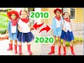 Mimi Land y Gaby imitan fotos de su INFANCIA - 10 year challenge EXTREMO