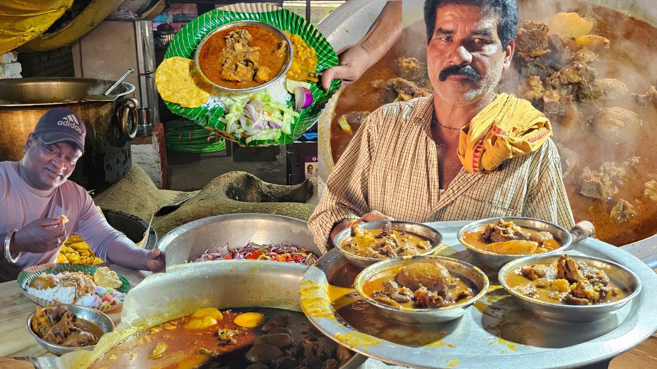 BEST Unlimited DESI Thali in Bhubaneswar UNBELIEVABLE Price Start Rs.80/- | Street Food India