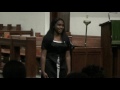 Suitland High School CVPA Mid Winter Concert Vocalist Madison