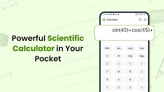 أفضل تطبيق آلة حاسبة ذكية للاستخدام اليومي والمتقدم | آلة حاسبة علمية screenshot 4