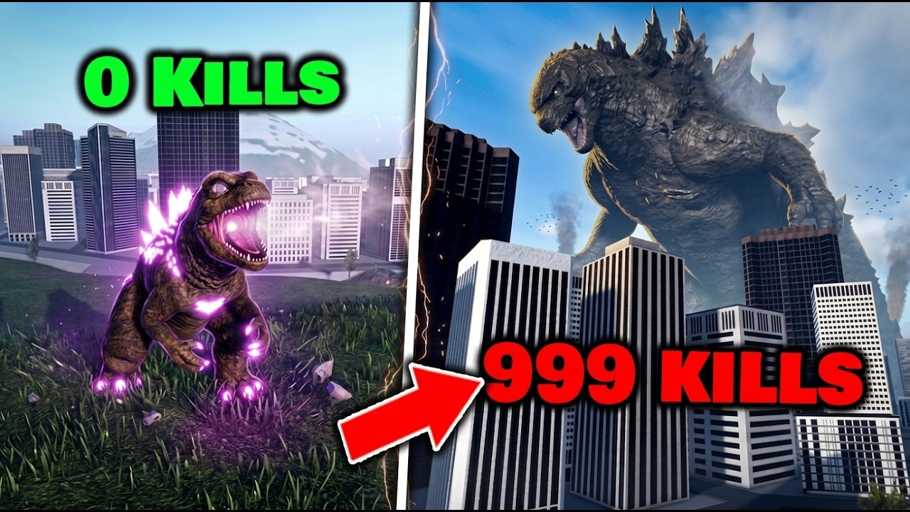 Every Kill I GROW Bigger in Kaiju Alpha