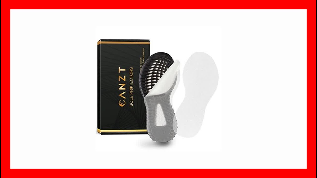 🟢 Canzt Professional Sole Protectors Pack de 6 Protectores de suela