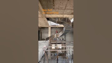Curve Stair | Metal Stair | Helical Stair | Circular Stair | Spiral Staircase India | Lohe ka Jeena