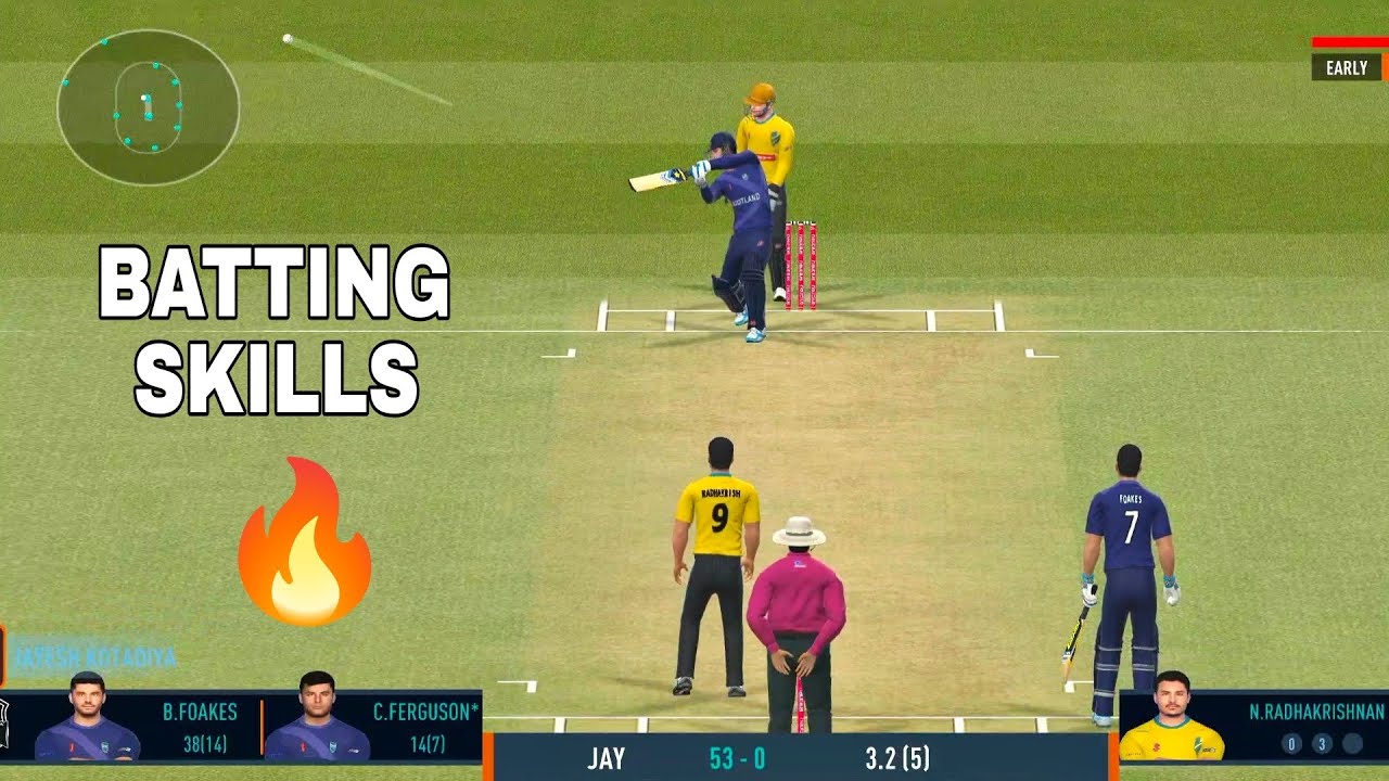 High Scoring Thriller Match Against Pro Opponent | Real Cricket 24 ...