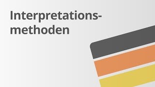 Methoden zur Interpretation eines lyrischen Textes | Deutsch | Textanalyse und -interpretation