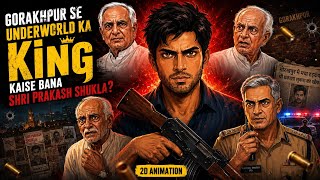 UP’s Most WANTED Gangster⚠️Sri Prakash Shukla ! Real Story #2danimation#documentary#viral