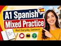 #10 A1 - Beginner Spanish Practice | Everything at A1 level - Part 10