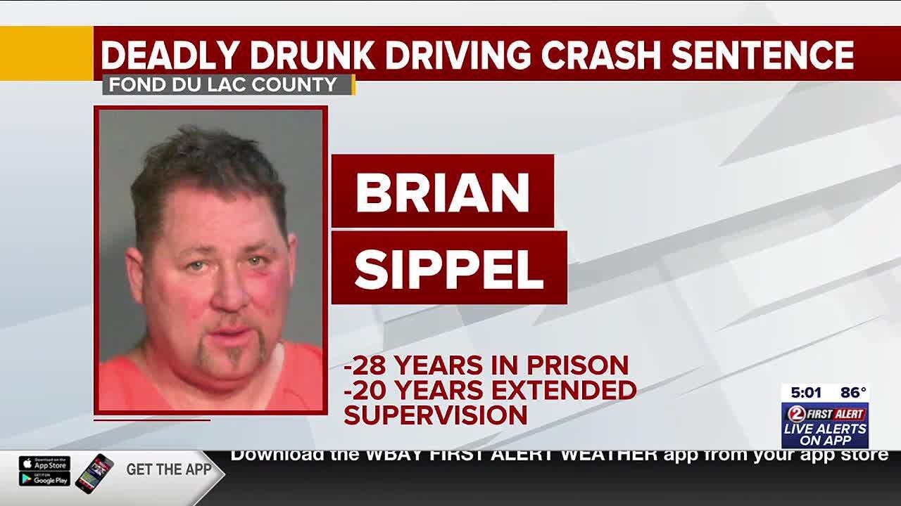 Man convicted in deadly drunk driving crash sentenced to 28 years in ...