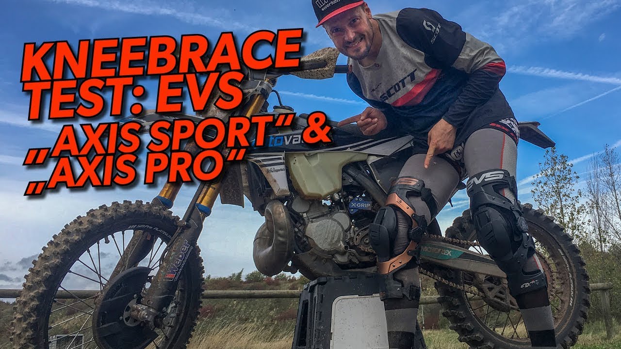 EVS Axis Sport Knee Brace - Dirt Bike Test