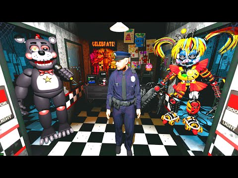 АНИМАТРОНИКИ ПУГАЮТ ОХРАННИКА FNAF COOP ► Garry's Mod