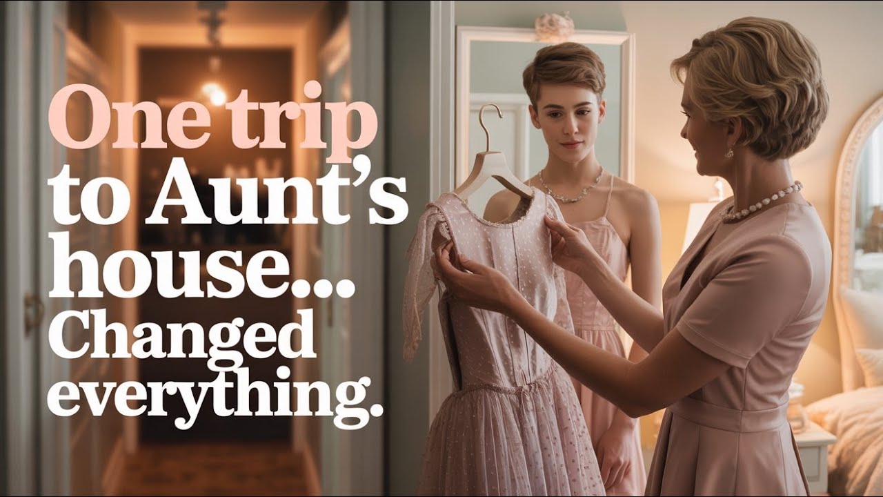 “One Family Visit… And I’m Wearing Dresses Now”   Crossdressedstory,Boy2Girl,M2F,TGTF