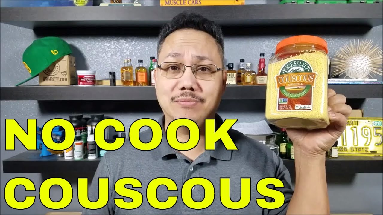 MY FIRST TIME TRYING COUSCOUS COLD SOAKING PERFECT OF BUGOUT BAG YouTube