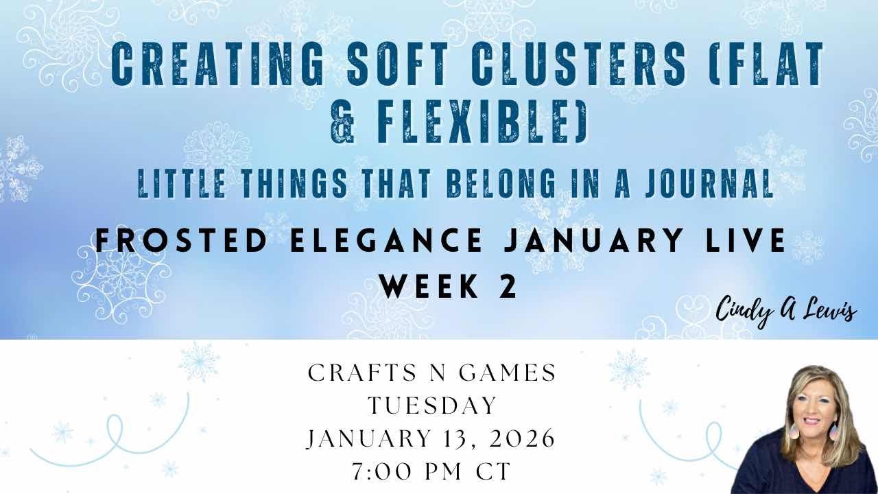 Creating Soft Clusters (Flat & Flexible) Crafts N Games Live