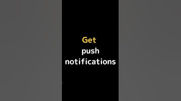 Get push notifications #next #sns #app #tech #chat