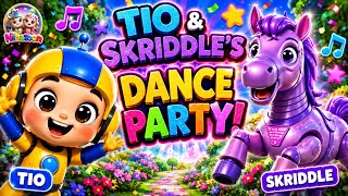 Follow Tio & Maya's Fun Robot Dance! 🤖