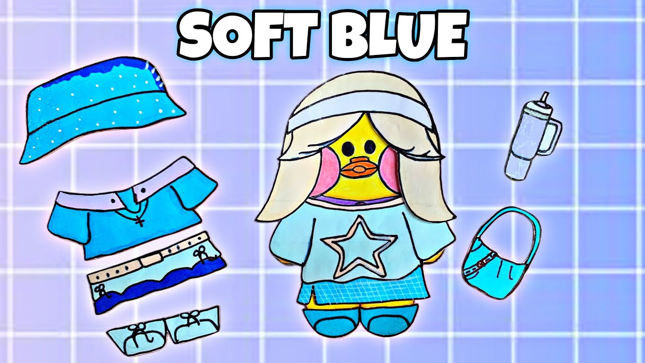 IDEAIS DE ROUPAS PARA PAPER DUCK | ESTILO SOFT BLUE | Paper Duck outfit ...