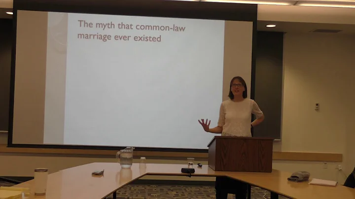 Marriage Law in Britain and the US - Professor Probert and Dr. Batlan