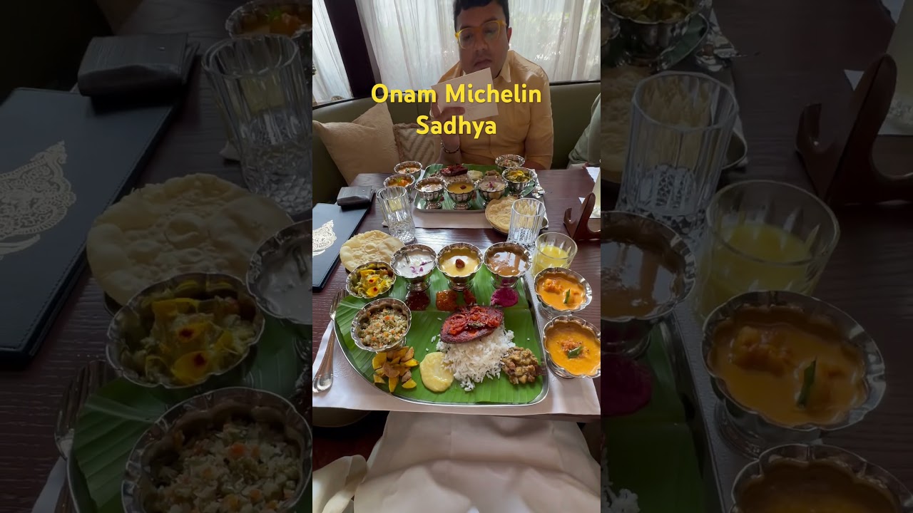 Onam Sadhya in Dubai 🌸🍲 