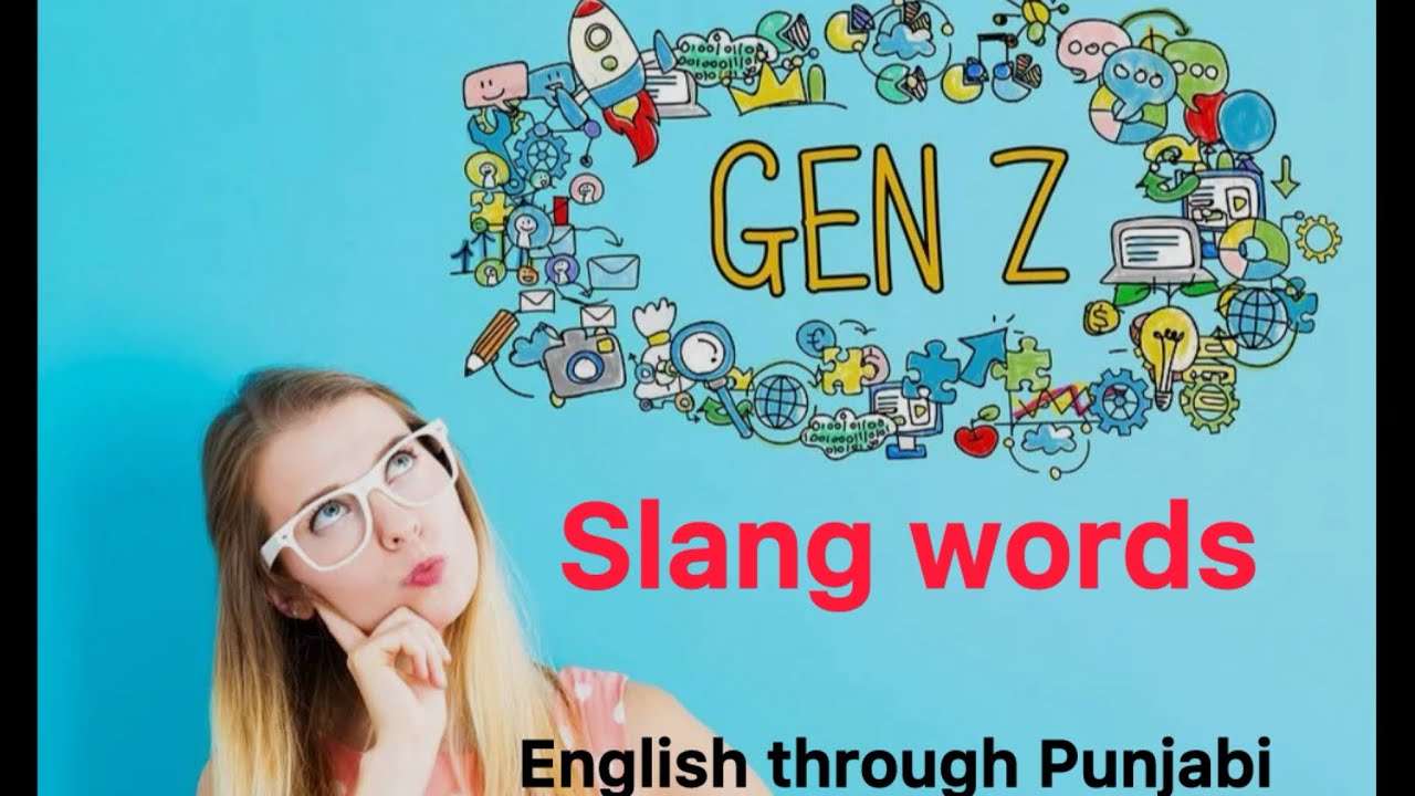 Gen Z slang Words Explained 😎 | Delulu, Rizz, Ate🤯 |with Punjabi Meaning👆👍