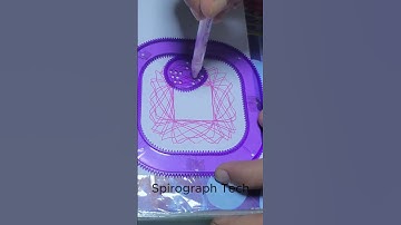 Elegant White Spirograph Design #trendy #spirograph #shorts