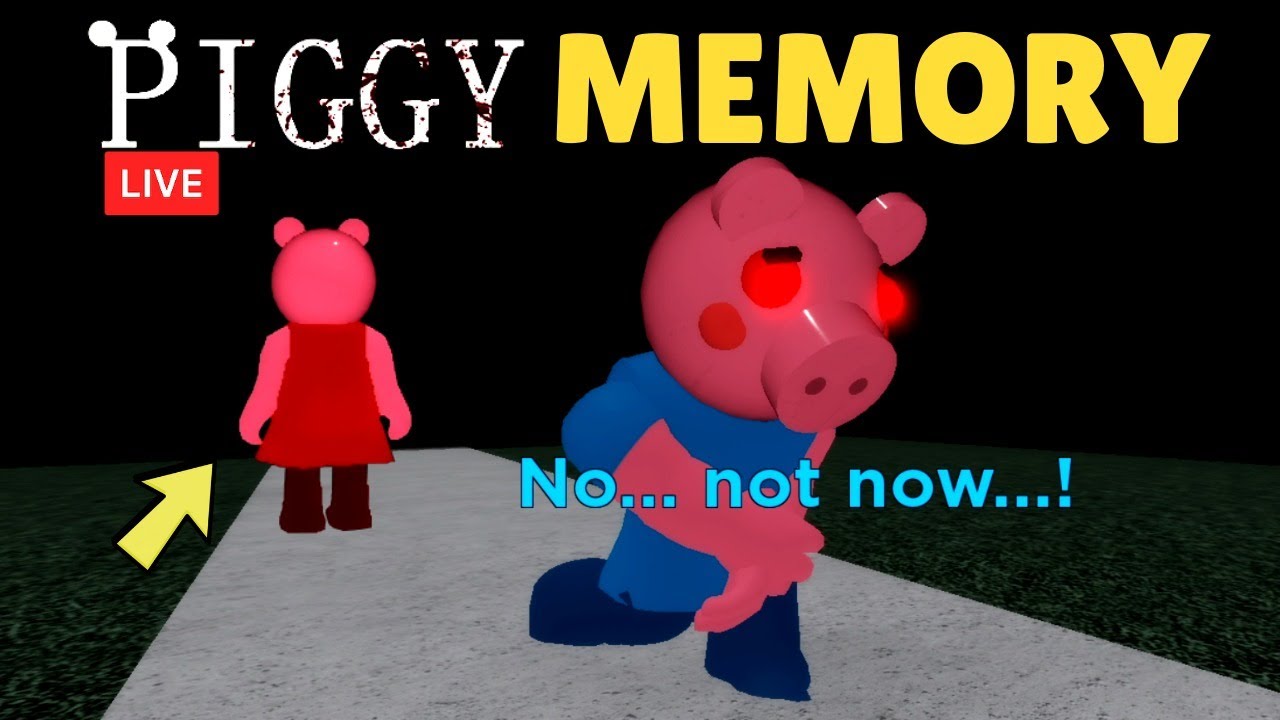 Memory Piggy Sees Penny Distorted Memory Map Piggy Live Stream Youtube - penny and george roblox