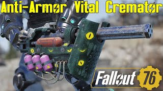 Fallout 76: Anti-Armor Vital Cremator - Weapon Spotlights screenshot 5