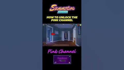 How to Unlock the Pink Channel in Summertime Saga (Latest Version) #shorts #2025 #summertimesaga