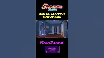 How to Unlock the Pink Channel in Summertime Saga (Latest Version) #shorts #2025 #summertimesaga