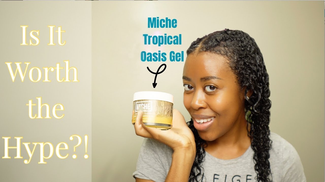 Wash & Go on 3C/4A High Porosity Hair | Miche Tropical Oasis Gel Review