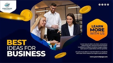 Landing Page Design || Business || Adobe Photoshop Tutorial || Social Media Marketing