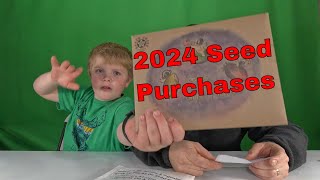 Unboxing Rare Seeds Haul | Baker Creek & Dollar Seed.com (Free Seeds)