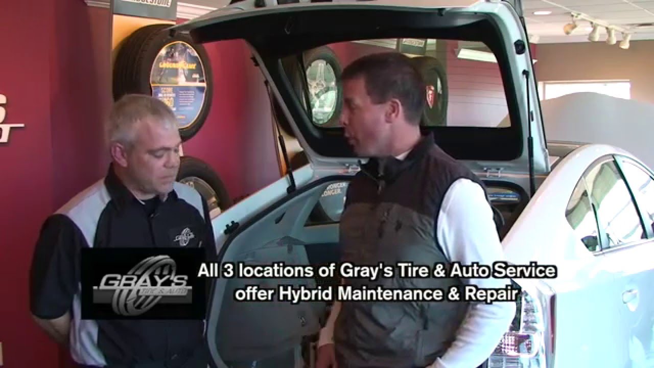Gray's Tire & Auto Service has Certified HYBRID technicians!
