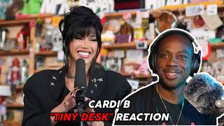 Cardi B Tiny Desk Reaction
