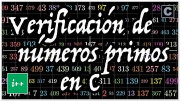 ▷ Verificación de NÚMEROS PRIMOS en C. ✅ Super completo.