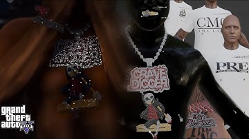 Making A FREE Grave Digger Chain In GTA 5 RP (FiveM) | GTA Rapper Clothes & Bracelet | Join Discord