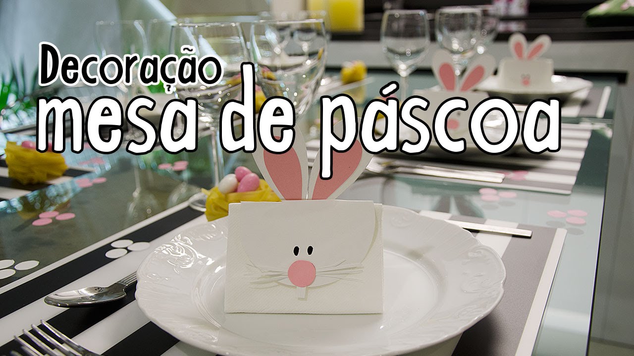 Decoração Mesa de Páscoa