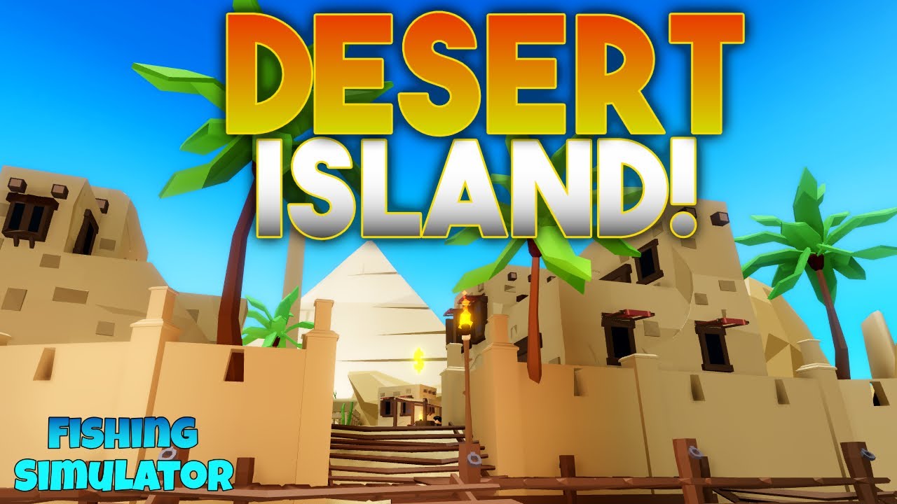 New Update 8 Desert Island Live Fishing Simulator Roblox Youtube - update taco simulator roblox