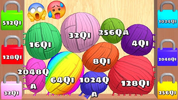 🔵💥Blob Merge 3D Challenge: Merge Blobs for High Scores 1024Qi! Addictive Number Gameplay! 🔥 part 12