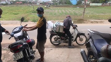 Từ Dĩ An, Bình Dương lên tận xưởng sản xuất Hoàng Gia mua máy ép dừa