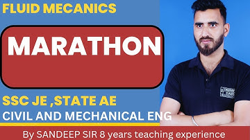 Fluid Mechanics Marathon | AE SANDEEP SIR NEW | Complete Subject|TYPES OF FLUID