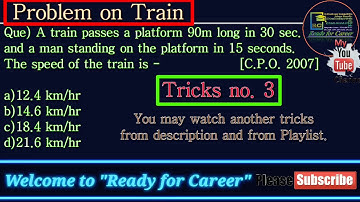 Problems on Trains Shortcuts and Tricks in Hindi (Part-3)