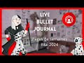 Live bullet journal  semaines de mai 2024  cruella