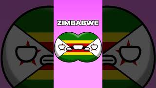MIRROR EFFECT 🤯 #countryballs #flags #countries