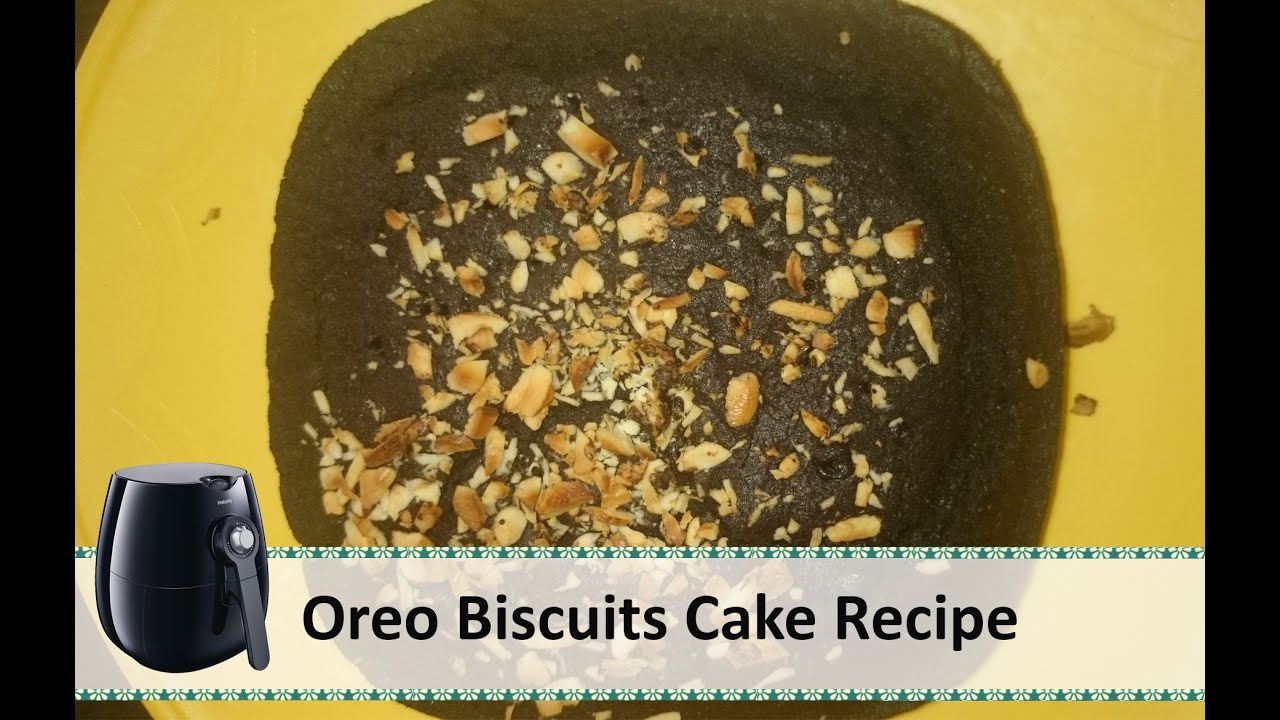 How to Bake Oreo Biscuit Cake | Eggless Oreo Biscuit Cake Recipe | Airfryer Recipe by Healthy Kadai