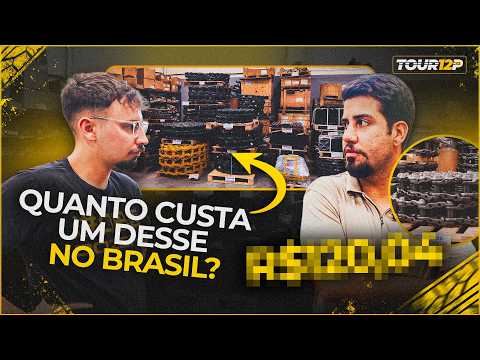 Como ele teve 40% de MARGEM IMPORTANDO PEÇAS pesadas da CHINA