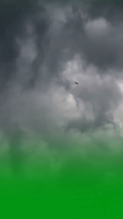 3D Dark Clouds Effect #chromakey #greenscreen