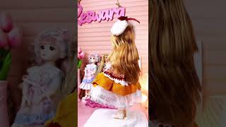 Unboxing boneka cntik murah #doll #unboxing #koleksibaru #cute #reswara