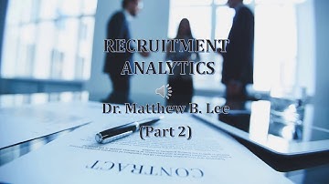 Recruitment Analytics (app concept) - Part 2