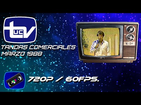 Tandas Comerciales Canal 13 UCTV Marzo 1988