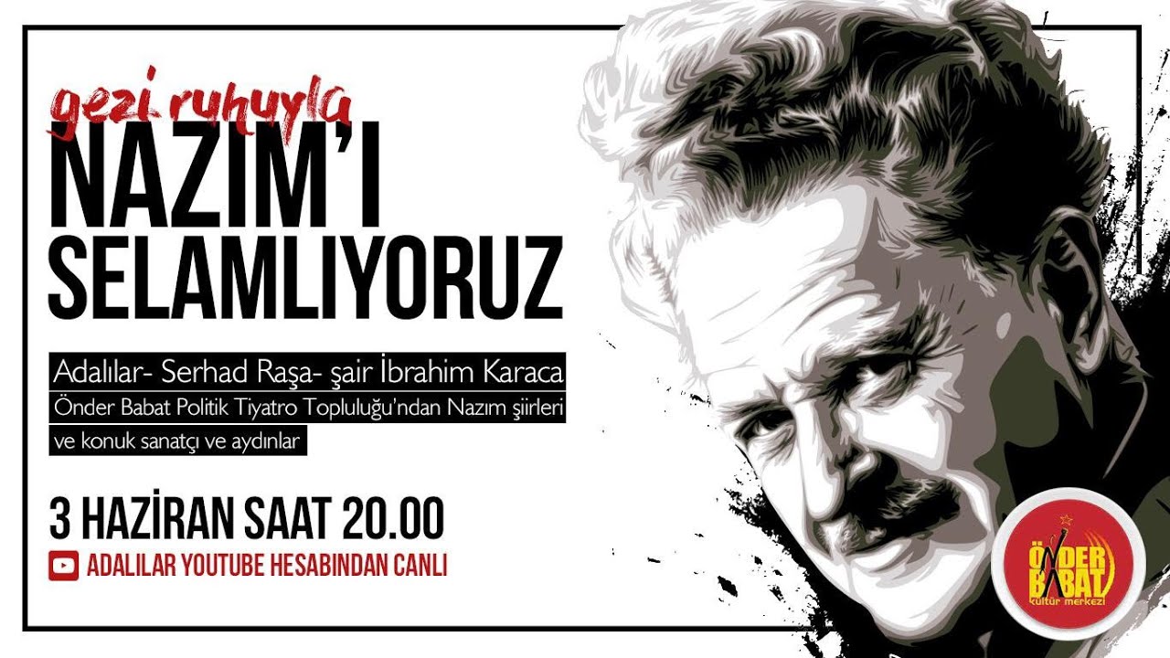 Gezi Ruhuyla Nazım'ı Selamlıyoruz !